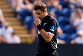 (Reuters) - Tim Southee will be part of New Zealand's squad at next month's World Cup after progressing in his recovery from a thumb injury, the country's cricket board (NZC) said on Tuesday, adding