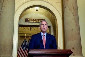 WASHINGTON (Reuters) - As Republican U.S. House of Representatives Speaker Kevin McCarthy struggles to negotiate a deal to keep the government open, he faces a challenge from his right flank, with