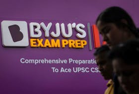 (Reuters) -Indian education firm Byju's plans to cut around 5,500 jobs to decrease costs amid a restructuring of its business, the Economic Times reported on Tuesday. Arjun Mohan, who took over as the