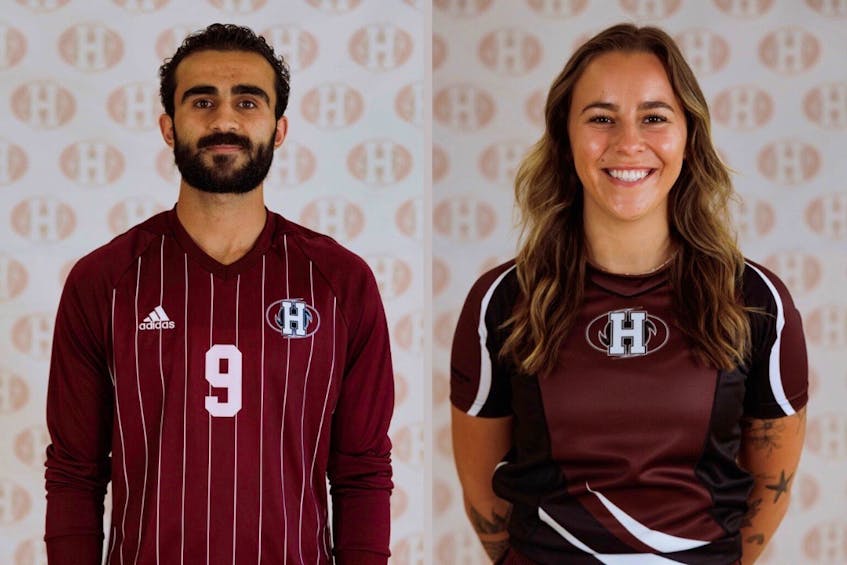 Soccer player Mohammad Ali and rugby player Marissa Themeles have been named Holland College’s athletes of the week.