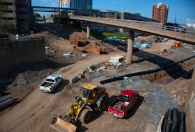 Construction work continues on the Cogswell District project on Monday, Sept. 25, 2023.
Ryan Taplin - The Chronicle Herald