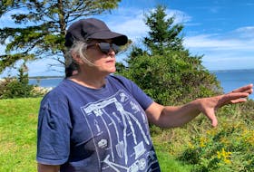 Dr. Katie Cottreau-Robins, curator of archaeology for the Nova Scotia Museum, talks about this year’s dig at Fort Saint Louis in Port LaTour, Shelburne County. This is the sixth dig since 2017 at the national historic site. KATHY JOHNSON