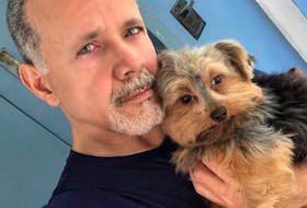 When reviewing friend requests on social media, always be skeptical. Paul Vanden and Robert De Wolf both used the same profile photo, posing with this super cute Yorkshire terrier.