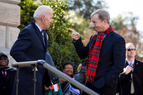 By Jeff Mason SAN FRANCISCO (Reuters) - President Joe Biden raised money for his re-election campaign on Wednesday at the San Francisco home of billionaire climate activist Tom Steyer as part of an