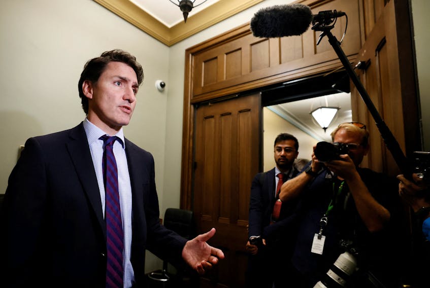 OTTAWA (Reuters) - Canadian Prime Minister Justin Trudeau on Wednesday apologised after the former speaker of the House of Commons chamber praised a Nazi veteran during a session where Ukrainian