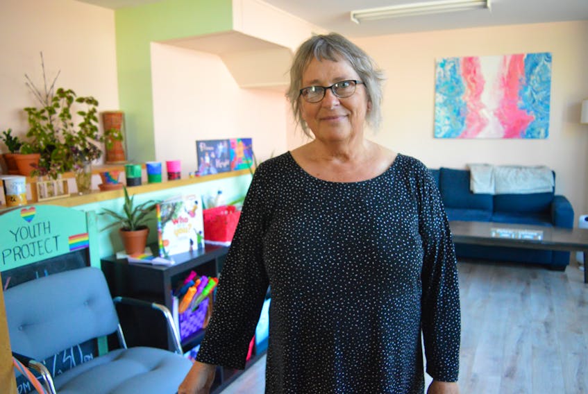 In this file photo from 2022, madeline yakimchuk stands in the front room at the Cape Breton Youth Project in Sydney where yakimchuk was the intergenerational outreach worker. NICOLE SULLIVAN/CAPE BRETON POST