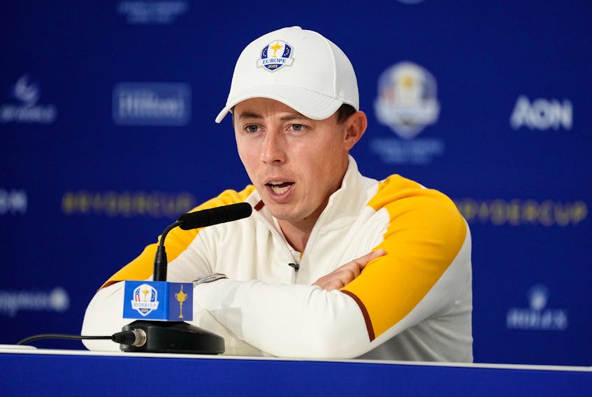 (Reuters) - Matt Fitzpatrick said he feels more confident heading into the Ryder Cup after last year's U.S. Open triumph as he aims to earn his first points and create happier memories this year on