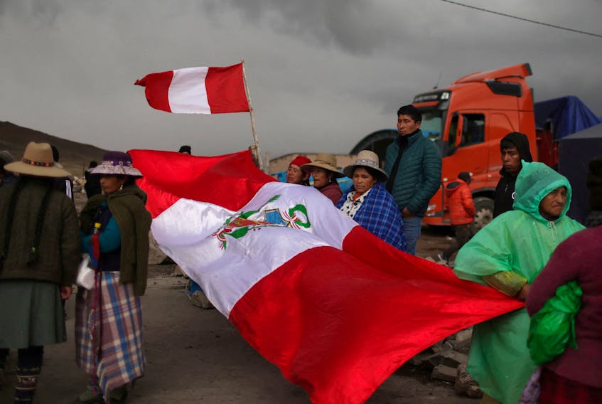By Marco Aquino LIMA (Reuters) - Peru is looking to put the "chaos" of months-long protests earlier this year behind it to revitalize flagging mining investment in the world's no. 2 copper producing