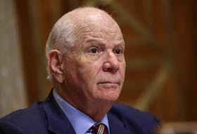 By Patricia Zengerle WASHINGTON (Reuters) - Senator Ben Cardin will serve as chairman of the U.S. Senate Foreign Relations Committee, replacing Bob Menendez, who faces felony bribery charges, after
