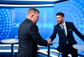 (Reuters) - Slovak opposition party SMER-SSD, led by former prime minister Robert Fico, held a narrowing lead over its liberal challenger Progresivne Slovensko ahead of a Sept. 30 election, according