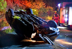 There were no serious injuries in a single-vehicle rollover in St. John's early Thursday morning. Saltwire staff