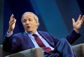 (Reuters) - Ray Dalio believes the United States is going to have a debt crisis and is closely watching the "risky" fiscal situation, CNBC reported on Thursday, citing an interview with the
