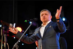 Robert Fico, leader of the left-wing Smer-Social Democracy Party, is running to be Slovkia's prime minister again, after having lost the job due to corruption charges. Reuters