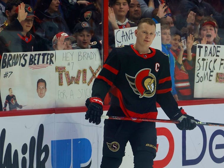 Brady Tkachuk named 10th captain in Ottawa Senators history