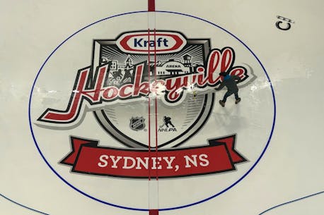 PHOTO: Sydney is Kraft Hockeyville: Preparation work underway at Centre 200 for NHL pre-season game this weekend