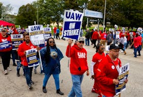 (Reuters) - The United Auto Workers made a new counter-proposal to Chrysler-parent Stellantis on Thursday, just one day before the union is set to strike additional Detroit Three automotive facilities