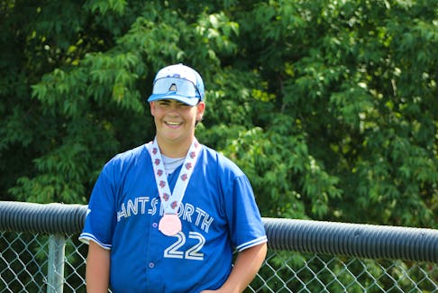 Evan Penny and the Hants North Jays were bronze medal winners at the recent Atlantics in Fredericton, N.B. Contributed