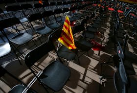By Joan Faus and Belén Carreño BARCELONA/MADRID (Reuters) - Spain's socialists are poised to take a major political gamble as they consider offering a unpopular mass pardon to hundreds of Catalan