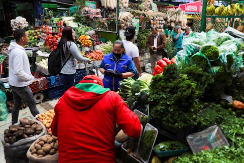 By Nelson Bocanegra BOGOTA (Reuters) - Colombia's inflation likely slowed in September due to a moderation of domestic consumption, a Reuters poll revealed on Friday, though forecasts for the year