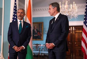 NEW DELHI (Reuters) -India's foreign minister on Friday said he spoke to U.S. Secretary of State Antony Blinken and the U.S. National Security Advisor Jake Sullivan about Canadian allegations on New