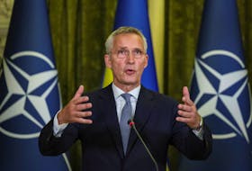 COPENHAGEN (Reuters) - NATO Secretary General Jens Stoltenberg said on Friday he was confident that Poland will find ways to address disagreements with Ukraine without impacting military support for