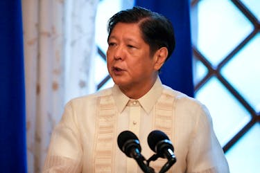 MANILA (Reuters) - The Philippines is not looking for trouble in the South China Sea but would maintain a strong defence of the country's territory and the rights of its fishermen, President Ferdinand