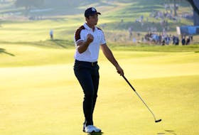 By Martyn Herman ROME (Reuters) - Like a pair of marauding Vikings, Norway's Viktor Hovland and Swede Ludvig Aberg routed American duo Scottie Scheffler and Brookes Koepka by the biggest margin in