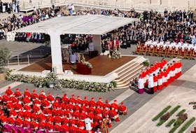 By Philip Pullella VATICAN CITY (Reuters) - Pope Francis on Saturday further cemented his legacy, elevating 21 prelates to the high rank of cardinal and significantly raising the percentage of