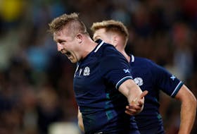 LILLE, France (Reuters) -Darcy Graham led the way with four tries as Scotland romped to an 84-0 bonus-point triumph over Romania at the Rugby World Cup on Saturday to set up a Pool B showdown against
