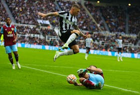 NEWCASTLE, England (Reuters) -Miguel Almiron and Alexander Isak struck as Newcastle United comfortably beat Burnley 2-0 in the Premier League on Saturday to claim a third straight win in all