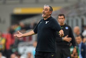 (Reuters) - Lazio manager Maurizio Sarri is adamant that things are heading in the right direction despite last season's Serie A runners-up making a dismal start to the current campaign with just two