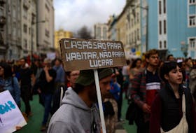 By Miguel Pereira and Catarina Demony LISBON (Reuters) - Marcia Leandro moved to Portugal from Brazil six months ago with a goal: to train as a chef. But Portugal's housing crisis curbed her dreams