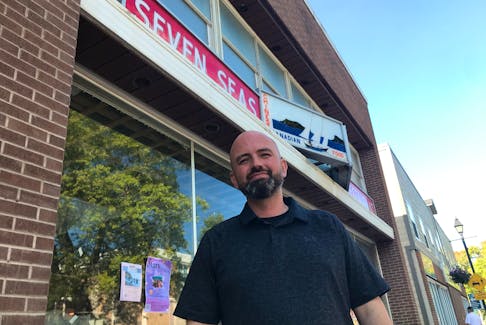 Steve Zahanov has bought the old Seven Seas Restaurant building on West Street in Corner Brook and hopes to learn more about its place in the city’s history. Gary Kean/Saltwire Network