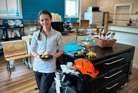 Kirsten Marsh and her husband recently launched Knead A Brake, which combines a bakery and a bike shop and brings together their passions for baking and cycling. Thinh Nguyen • The Guardian