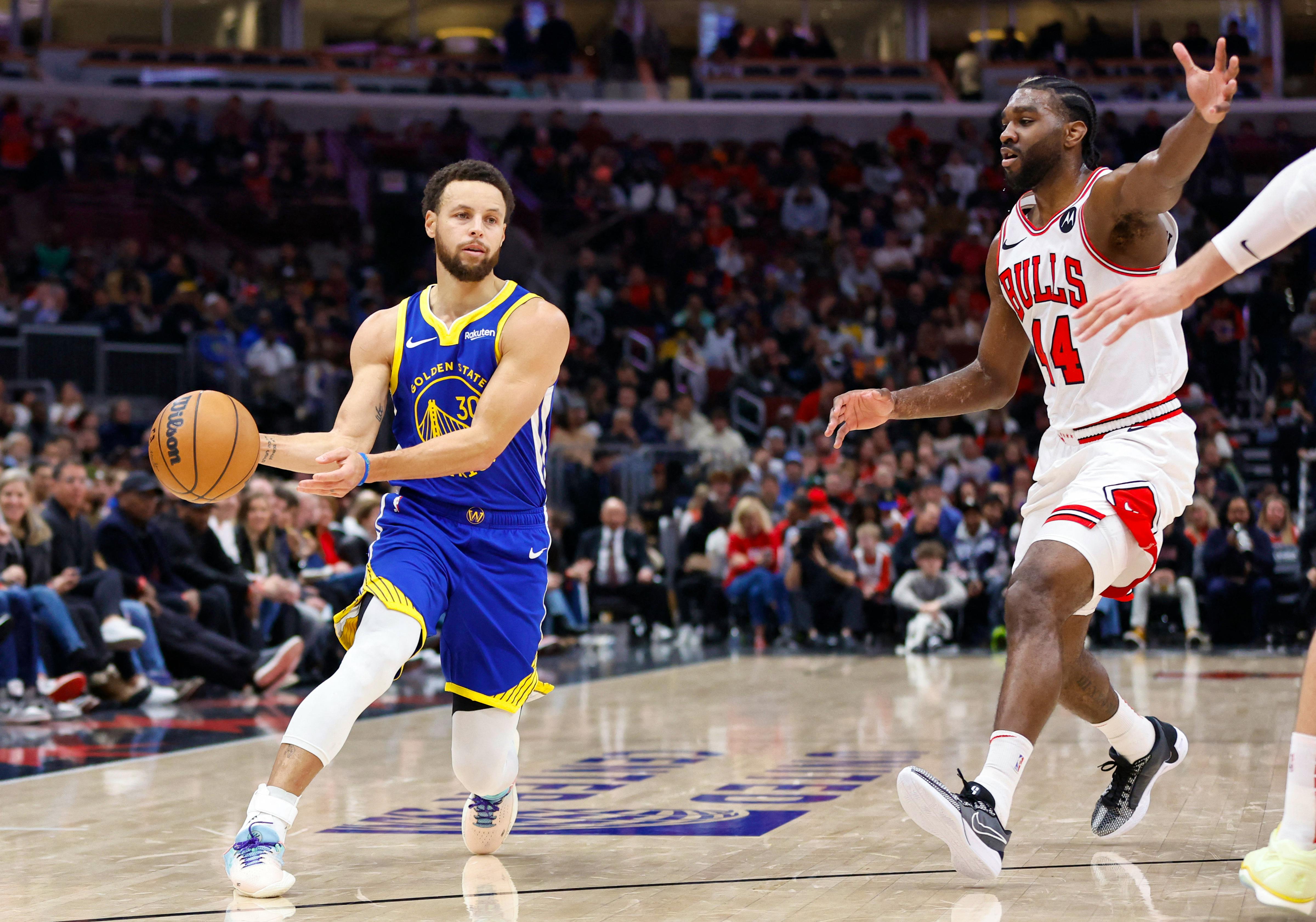 NBA round-up: Golden State Warriors beat Chicago Bulls 140-131