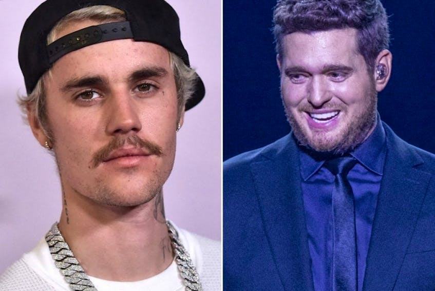 Justin Bieber and Michael Buble are two of the four celebrity captains for the NHL All-Star weekend festivities in Toronto next month.