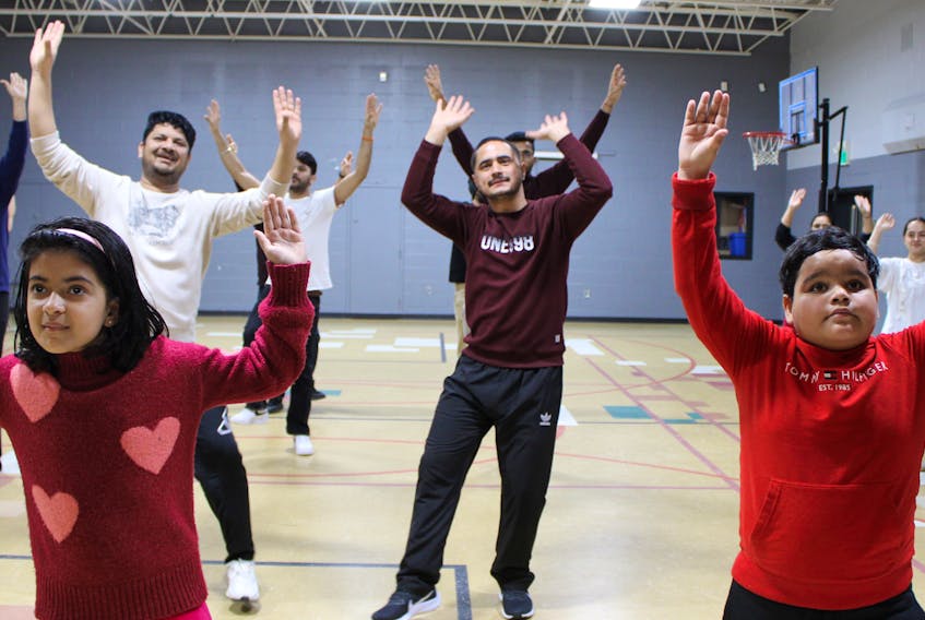 A free bhangra workshop on Sunday attracted participants of different ages. The event was held at the Southend Community Centre in Sydney. For more, see page A4. BARB SWEET/CAPE BRETON POST