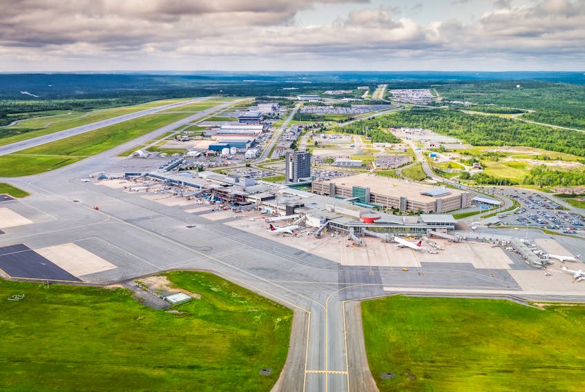 Aerial image of Halifax Stanfield International Airport.