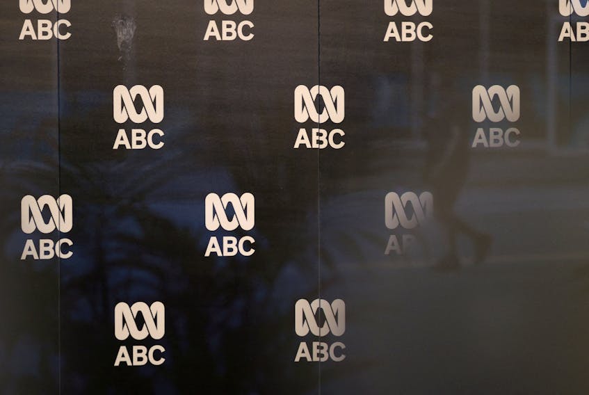 The ABC (Australian Broadcasting Corporation) logo is pictured at its headquarters in Sydney, Australia, July 1, 2020.