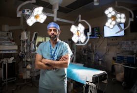 Dr. Shady Ashamalla, a surgical oncologist and colorectal surgeon at Sunnybrook Hospital in Toronto in 2018.