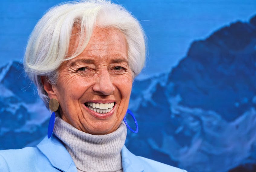 Christine Lagarde, President of the European Central Bank, attends the 54th annual meeting of the World Economic Forum, in Davos, Switzerland, January 18, 2024.