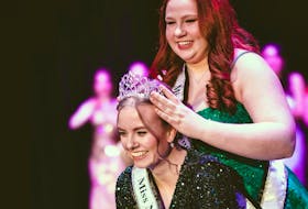 Megan Coles receives the title from the 2023 Miss Newfoundland and Labrador. Photo courtesy Pam Edwards/Snap Studio by Pam