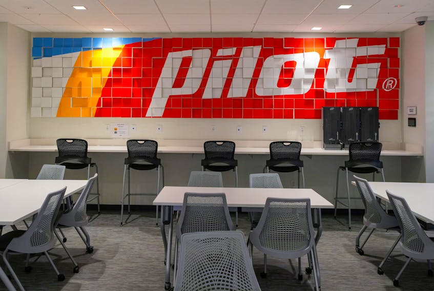 A view inside the Pilot Co. company's headquarters in Knoxville, Tennessee, U.S., October 8, 2021. 