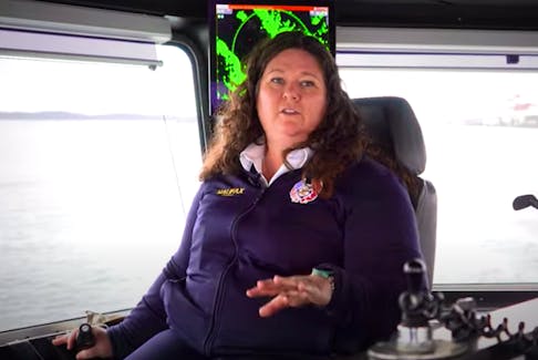 Dawn Jessome is a ferry boat captain with Halifax Transit.