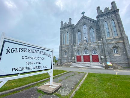 The former Saint-Bernard Church in Digby County has been purchased with future uses for the structure being explored. TINA COMEAU
