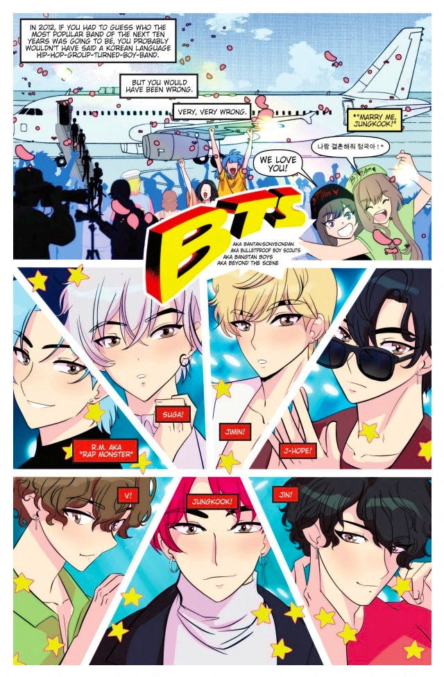 Who? K-pop BTS (Korean Comic about BTS) - New Revised Edition