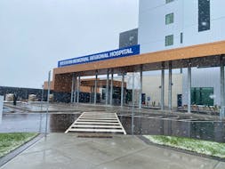The main entrance to the new Western Memorial Regional Hospital in Corner Brook. – Diane Crocker/SaltWire file photo