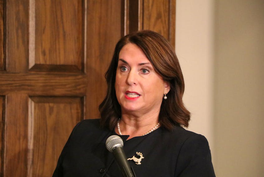 Finance Minister and Treasury Board President Siobhan Coady. For weeks, her department ducked SaltWire’s questions about whether or not an evaluation has been done to determine if male-dominated public sector jobs are paid more or less than female-dominated jobs. -SaltWire file photo