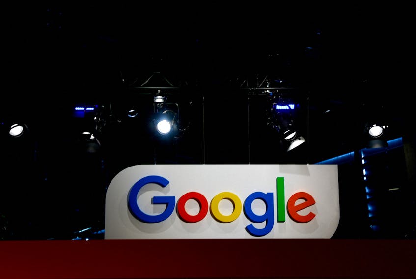 The logo of Google is seen at the Viva Technology conference dedicated to innovation and startups at Porte de Versailles exhibition center in Paris, France, June 14, 2023.