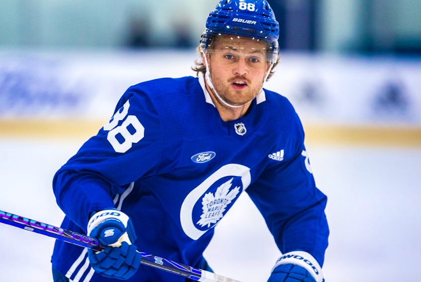 Toronto Maple Leafs' William Nylander is being looked at to lead more.